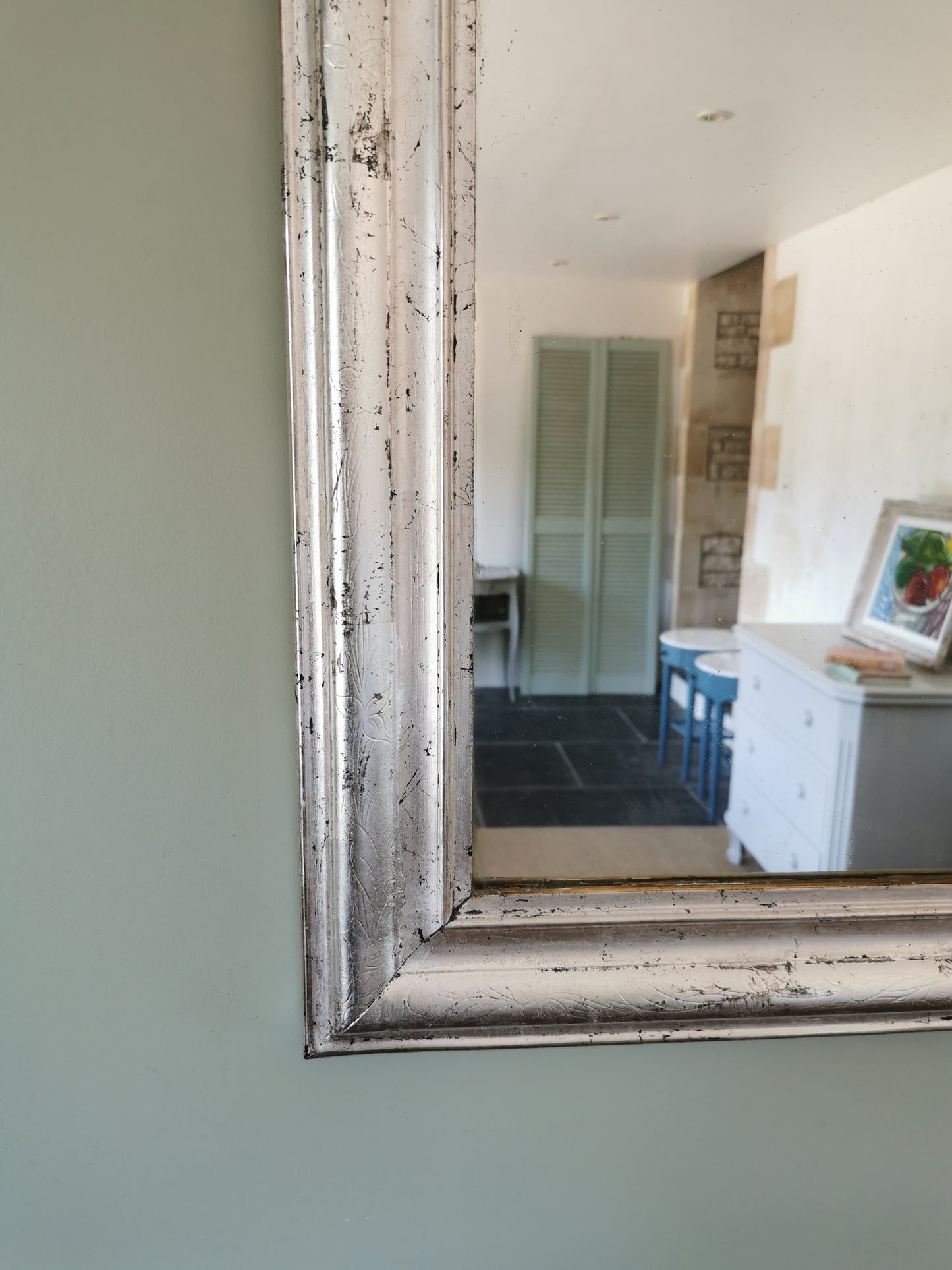 Silver Leaf Mirror