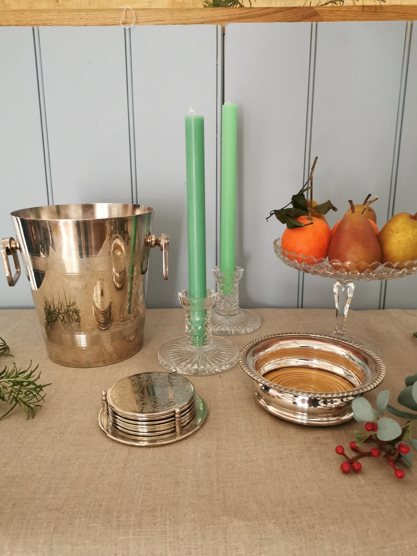 Silver Plated Wine Cooler