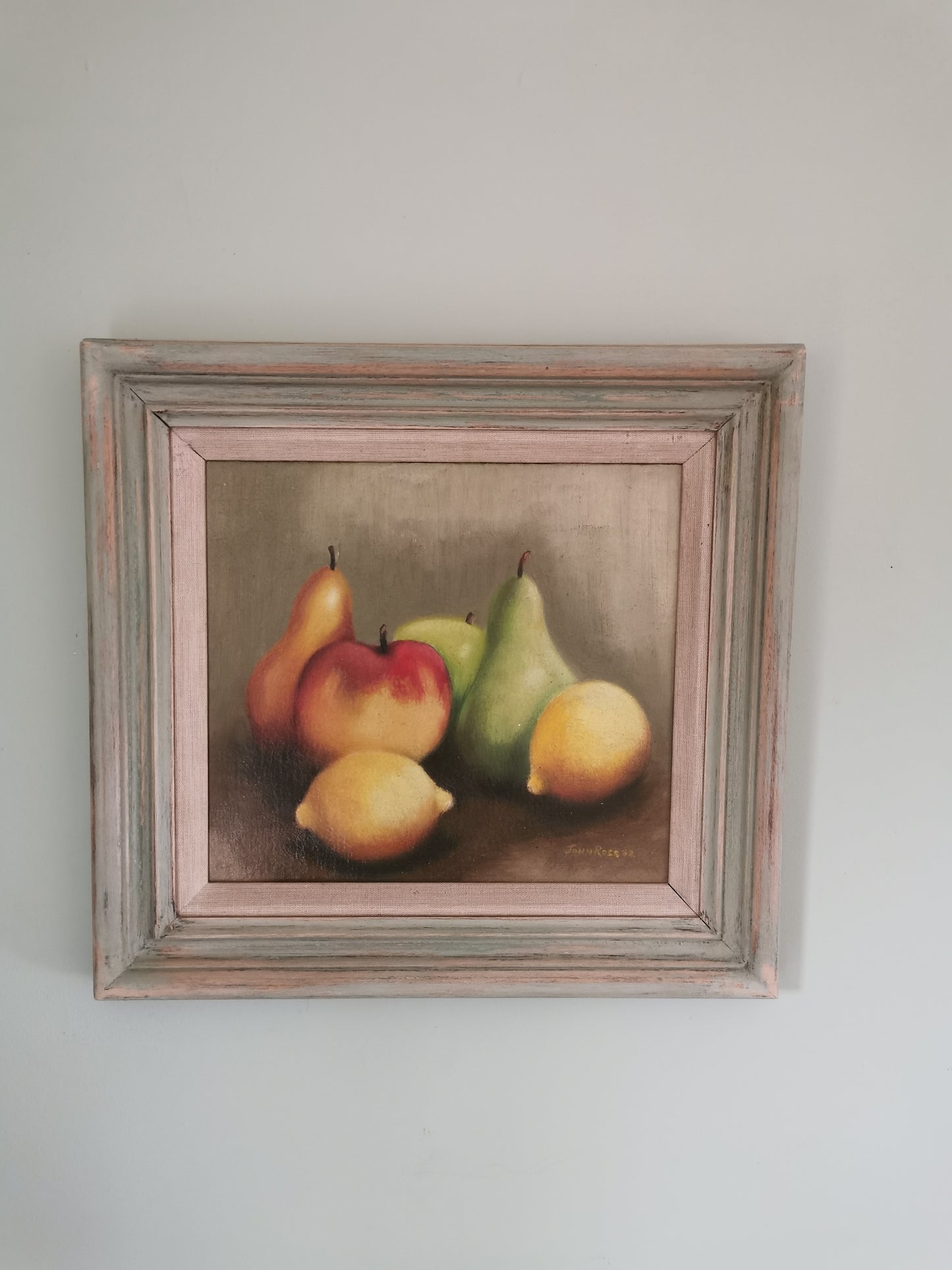Fruit Still Life, Oil