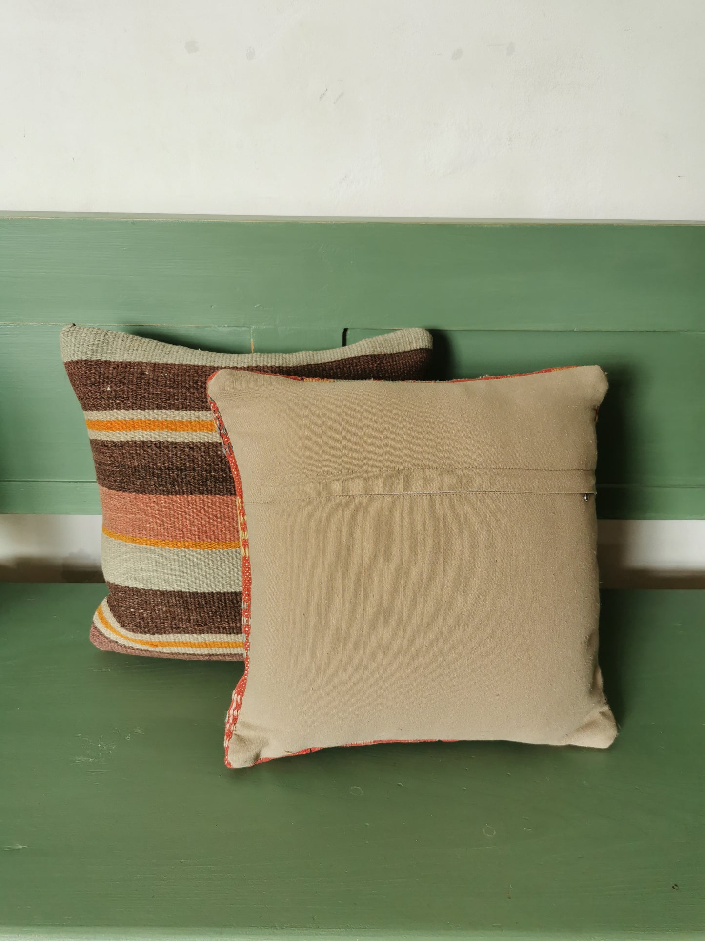Kelim Cushions A and B