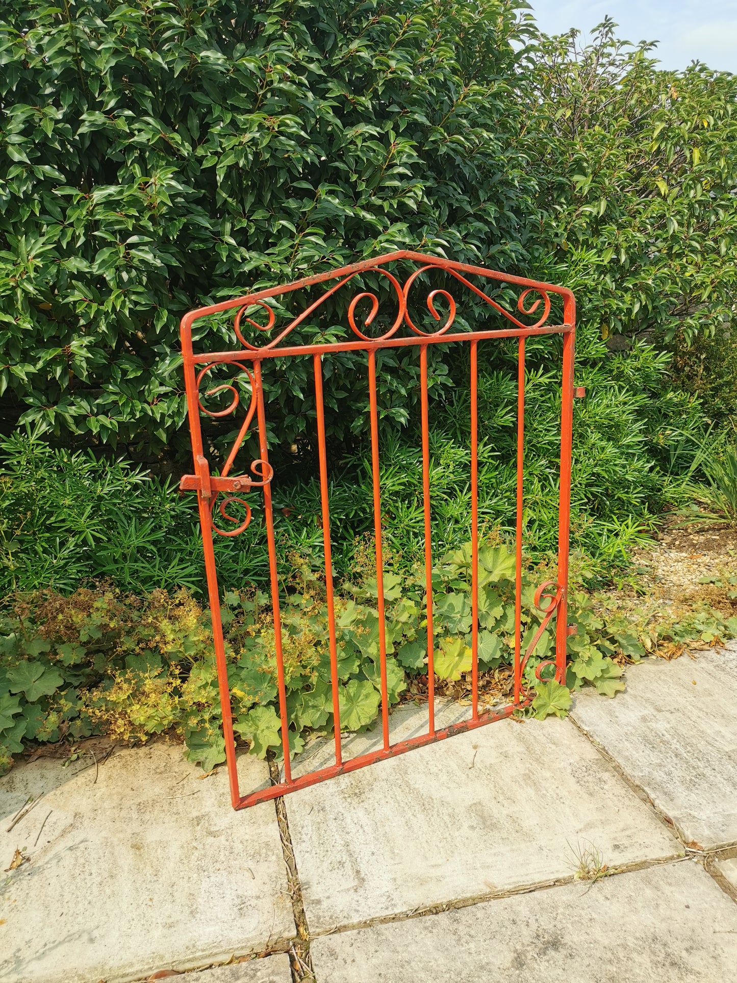 Red Garden Gate