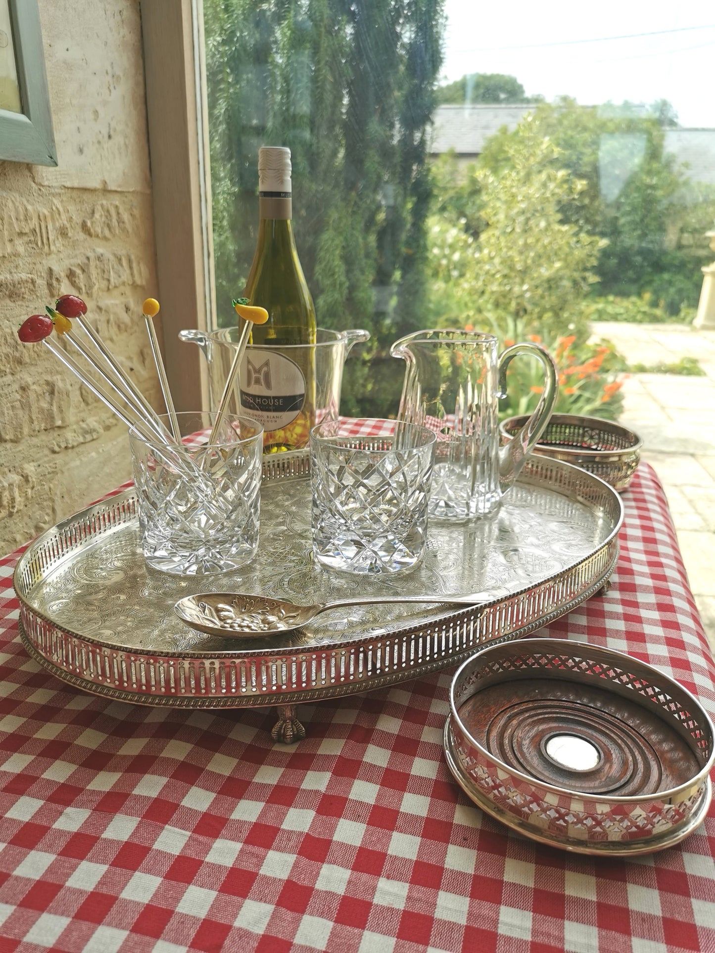 Silver Plated Tray
