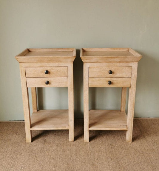 2 Drawer Side Table £245 each.