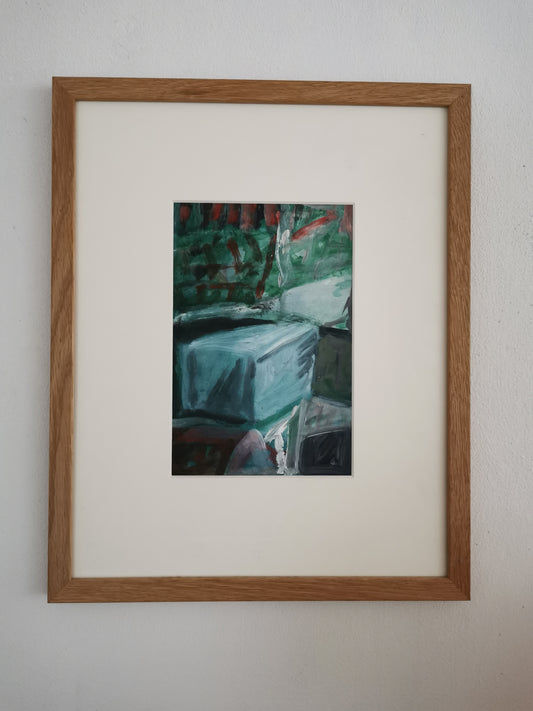 Green Cube, Doreen Heaton.