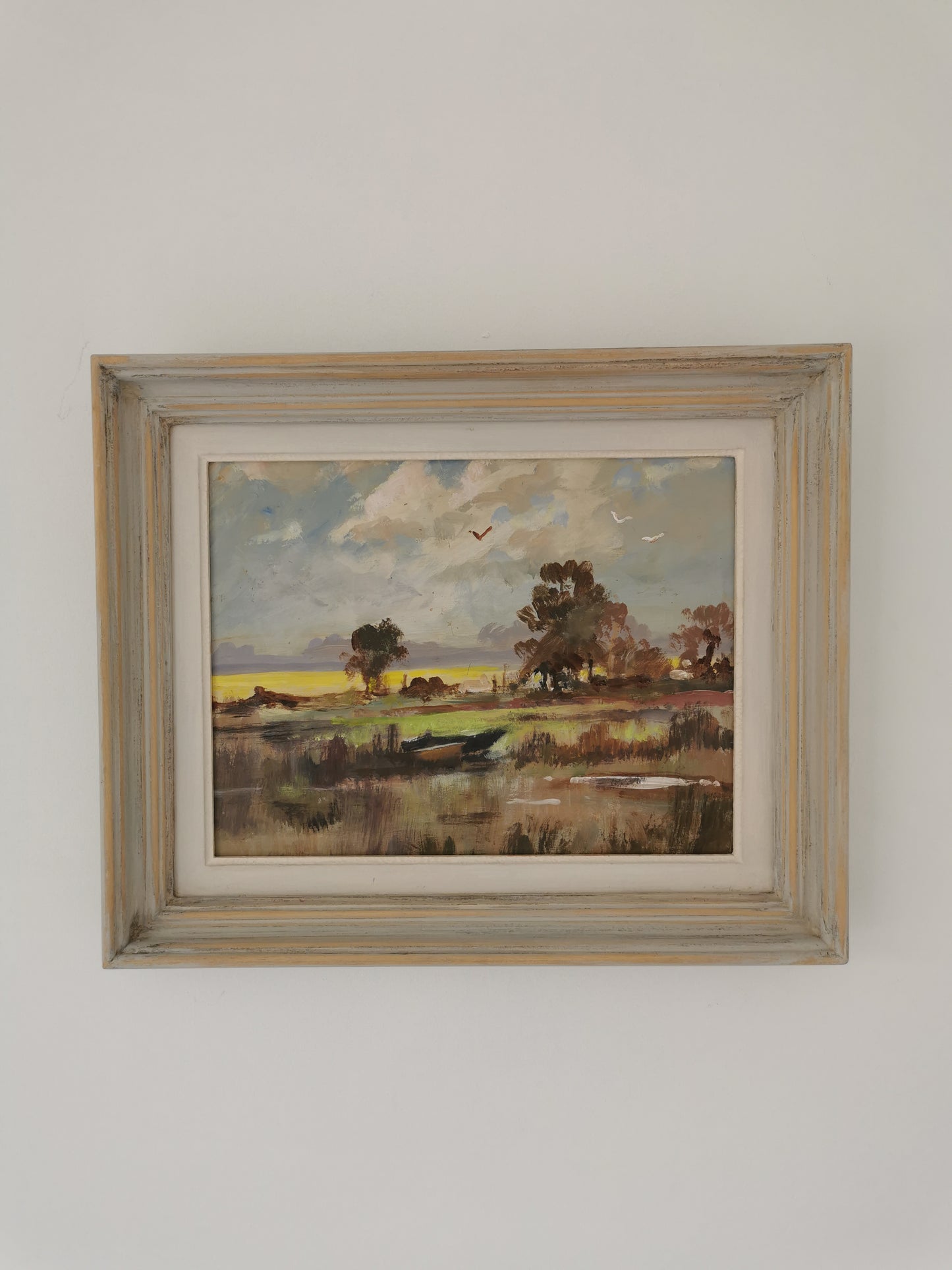 Autumn Pastures. French Oil