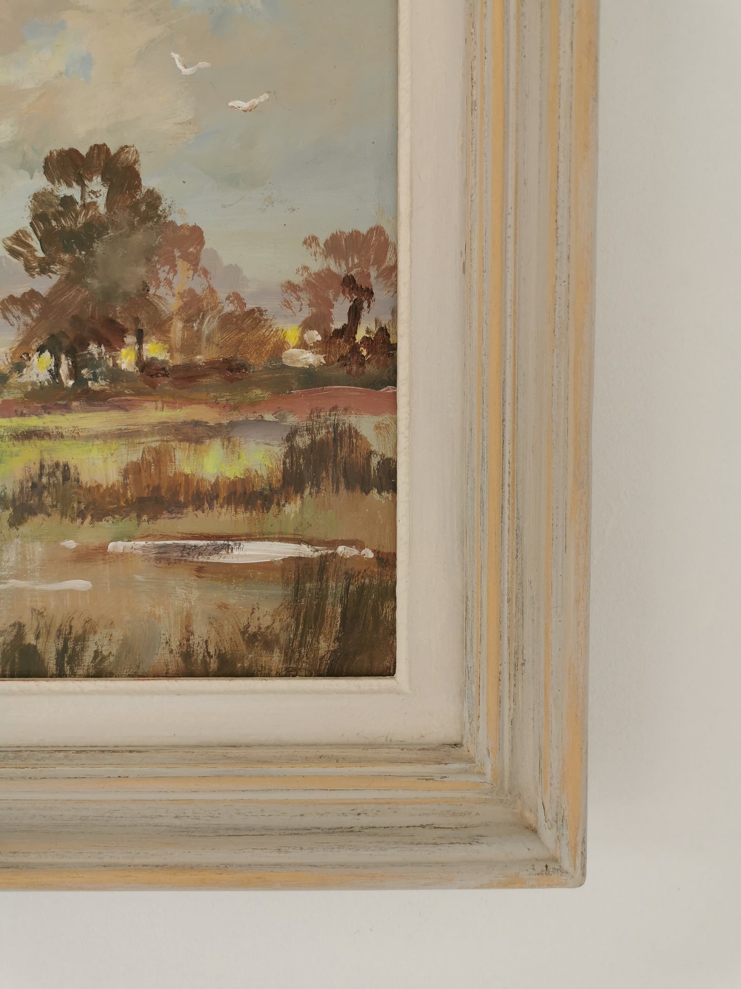 Autumn Pastures. French Oil