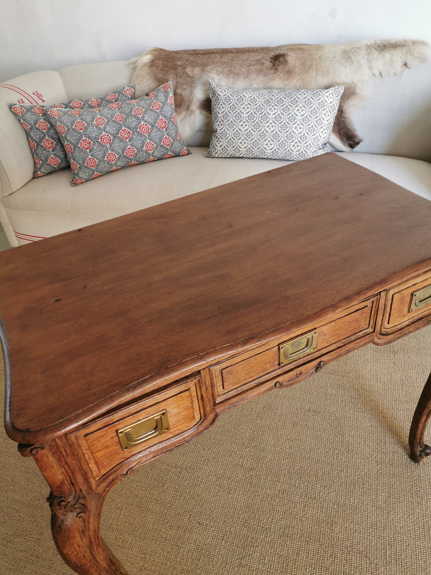French Oak Table - SOLD