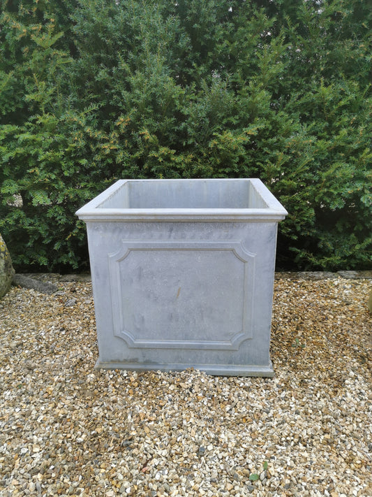 Large Stone Lead Planter