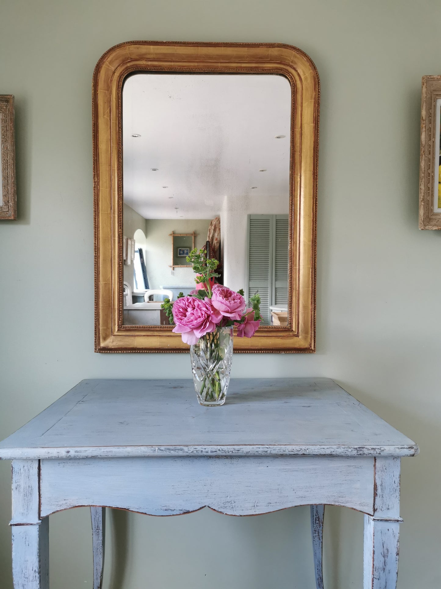 French Giltwood Mirror