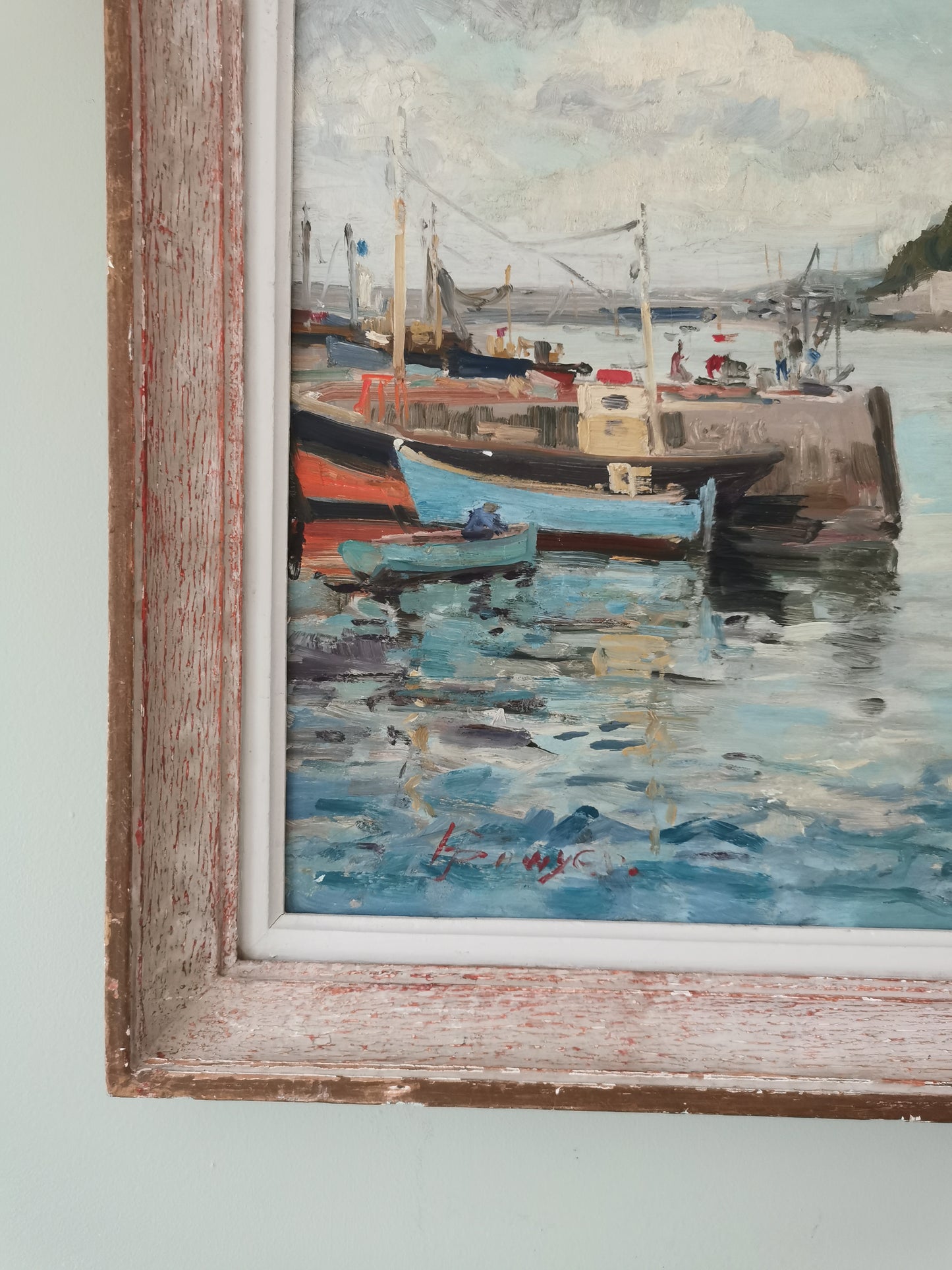 Cornish Harbour, Oil