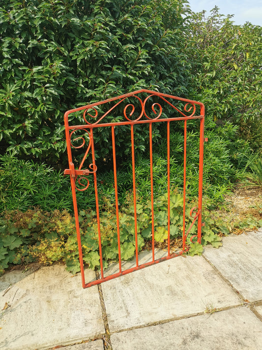 Red Garden Gate