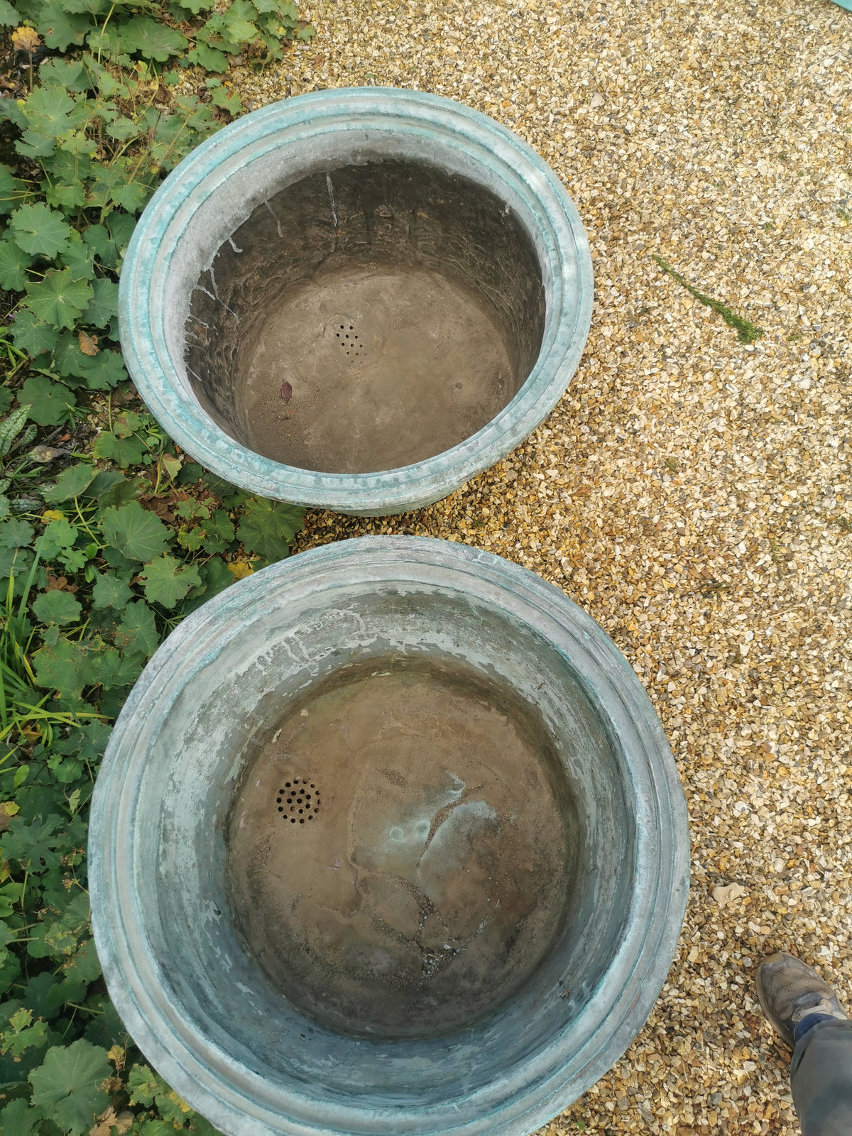Copper Planters A & B