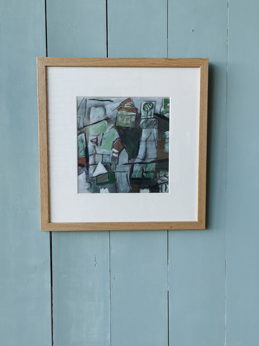 Abstract, Oil on Paper. NOW £165